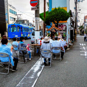 vol.4 上町台地パンフ賞「下町の地蔵盆」稲葉太一郎（第16回夕陽丘うえまち写真コンテスト）