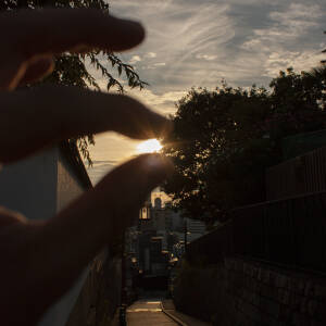 vol.7 青春賞「pick the sunset」阪口太靖（第16回夕陽丘うえまち写真コンテスト）