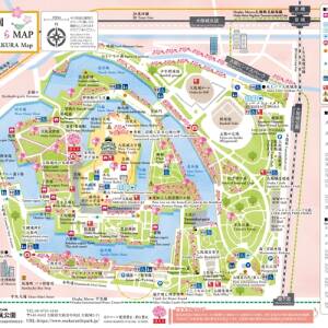 大阪城 さくらMAP 2024