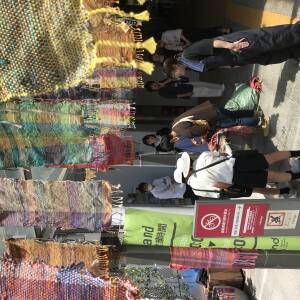 Hoop1階に色とりどりの「さをりアートストリート」が登場！6月10日(火)まで