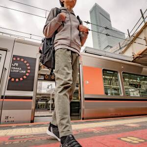 vol.25　青春賞｢到着｣竹田直太（第17回夕陽丘うえまち写真コンテスト）